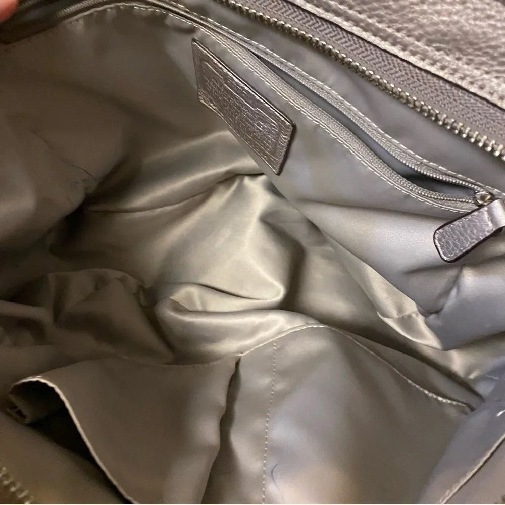 Coach vintage pebble grain leather bag